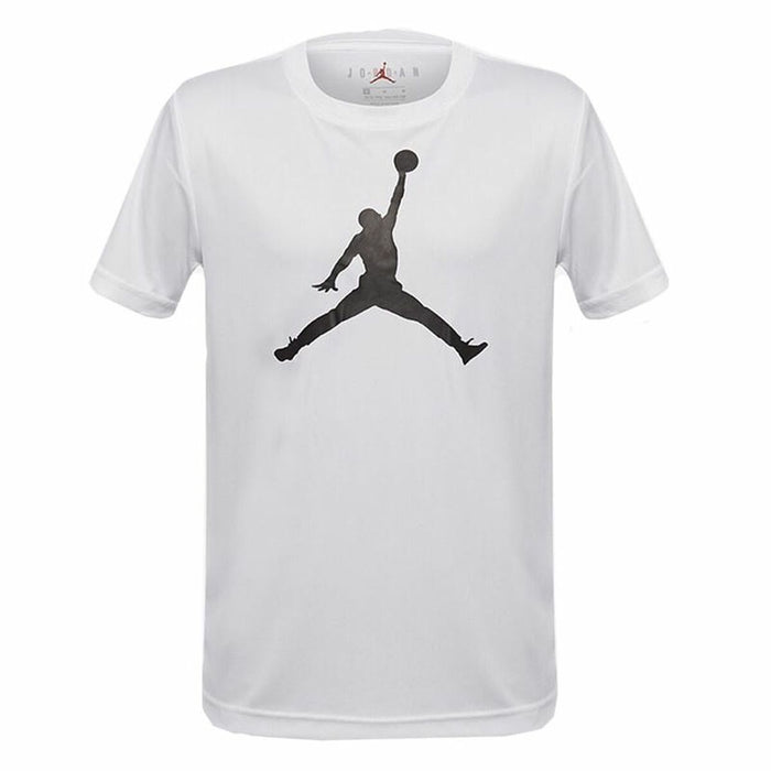 Child's Short Sleeve T-Shirt Jordan Jumpman White