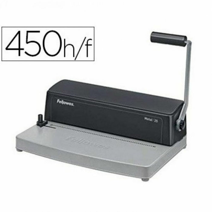 Binding covers Fellowes Metal 25 Graphite A4 Metal
