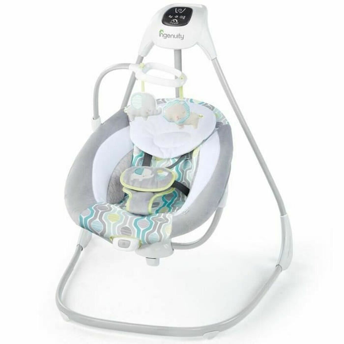 Hamaca para Bebé Ingenuity SimpleComfort ™ Swing Gris