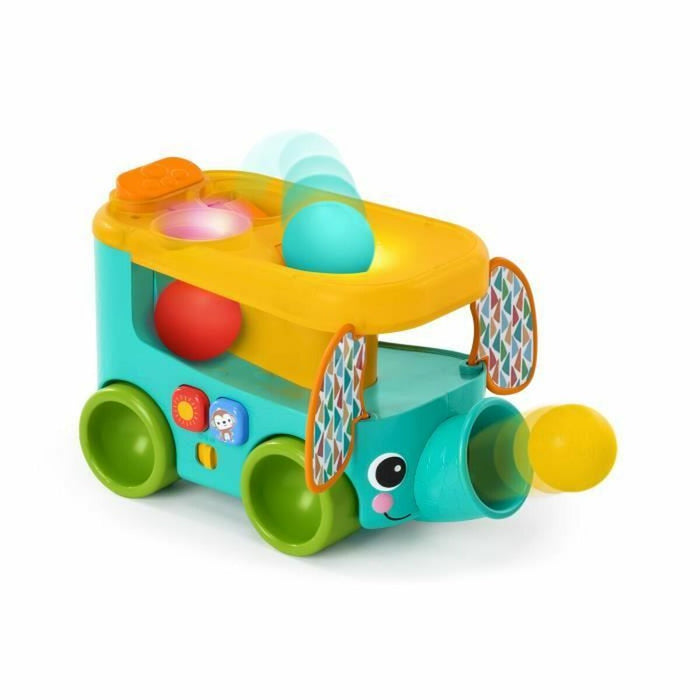 Juguete de arrastre Bright Starts Pop & Roll Safari Bus
