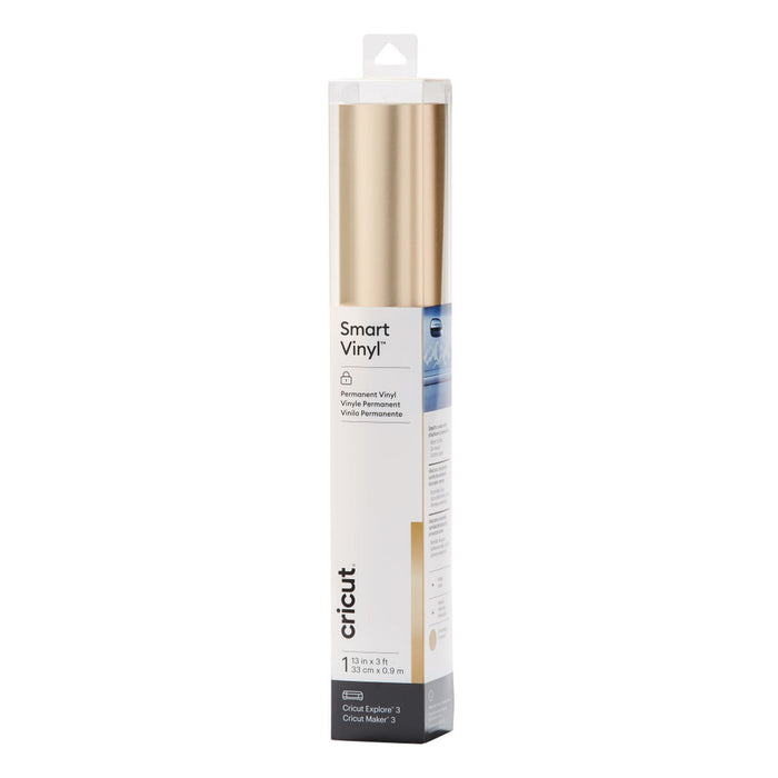 Permanent Vinyl for Cutting Plotter Cricut Smrtvnl Golden