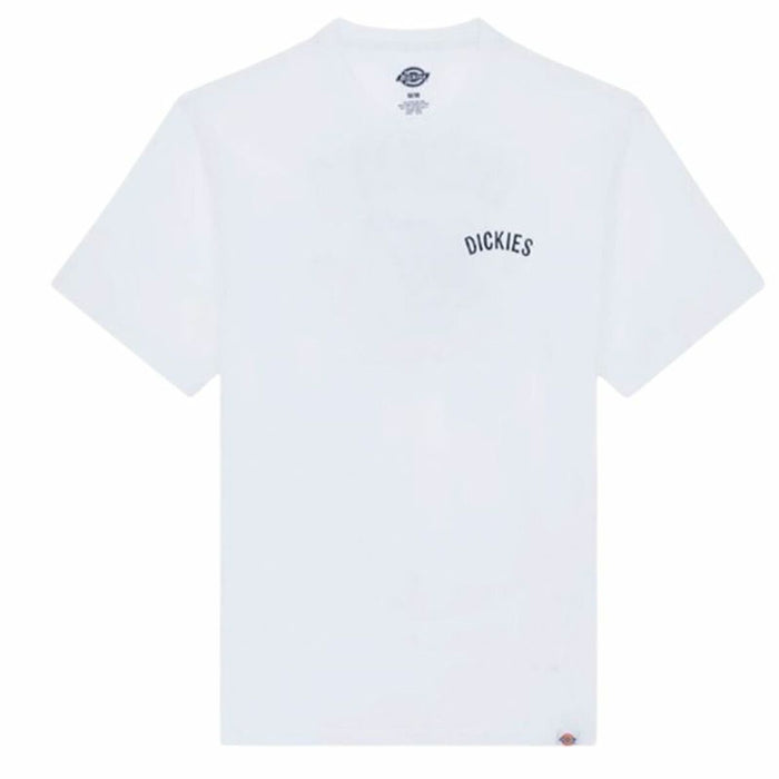 Men’s Short Sleeve T-Shirt Dickies Dickies Snake Ss Tee White