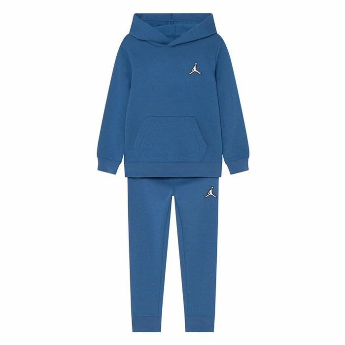 Sports Outfit for Baby Jordan Mj Essentials Flc Po Set Blue 2 Pieces