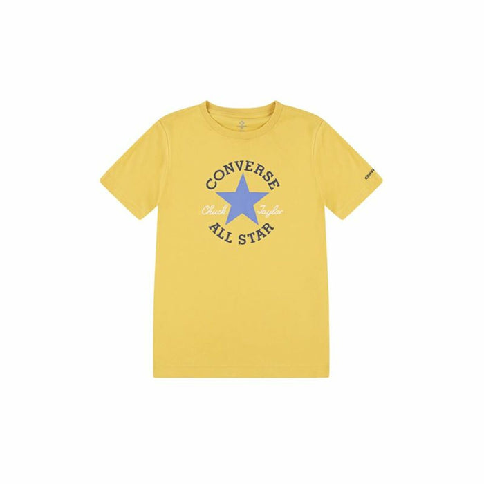 Child's Short Sleeve T-Shirt Converse Cnvb Dissected Chuck Patch Ss Golden 12-13 Years