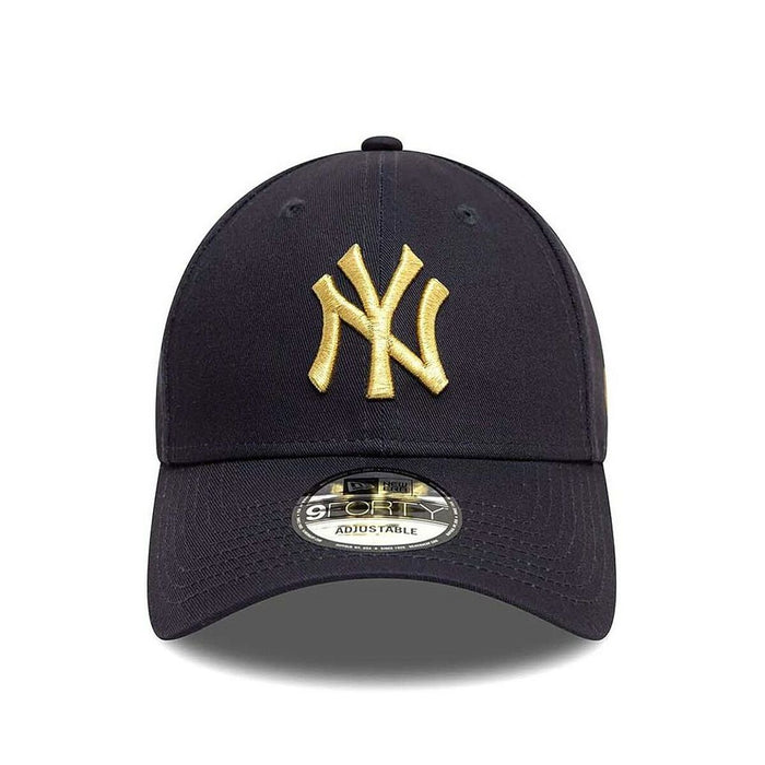 Sports Cap New Era METALLIC 9FORTY NEYYAN NVYMTG 60595195 Navy Blue One size
