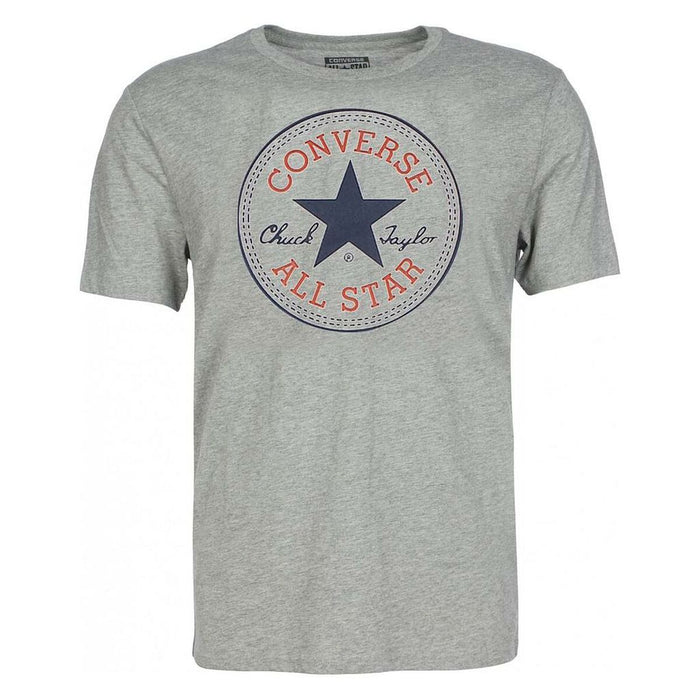 Child's Short Sleeve T-Shirt Converse CHUCK PATCH SHORT Grey