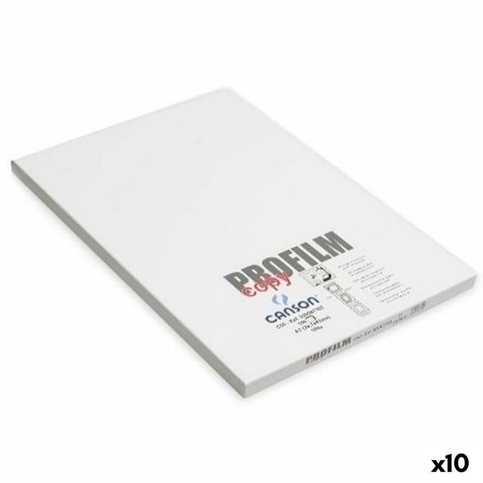 Paper Canson PROFILM COPY Transparent 100 Sheets 10 Units