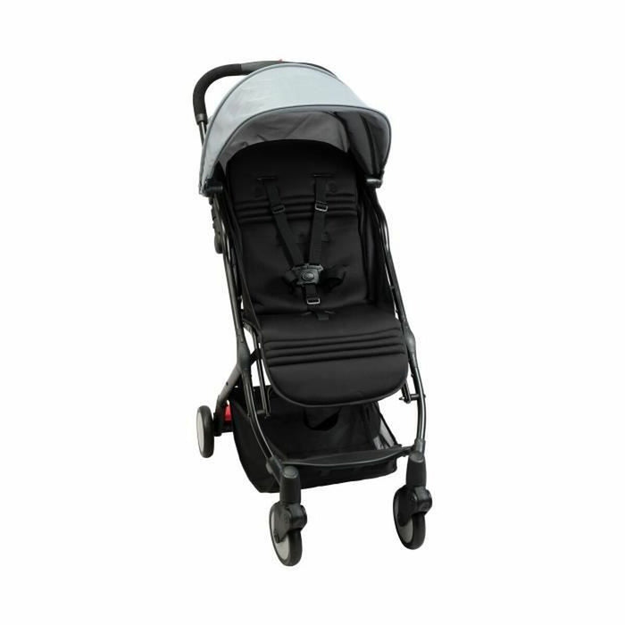 Carro de Paseo para Bebé Bambisol Negro Gris