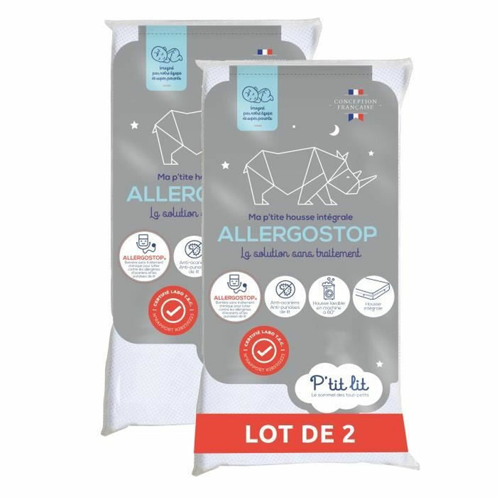 Protector de Cuna P'TIT LIT Blanco (25 Unidades)