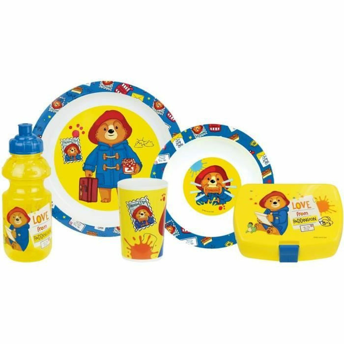 Children's dish set Fun House PADDINGTON Multicolour 5 Pieces