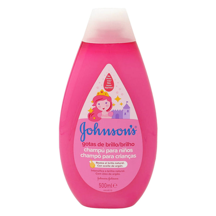 Champú BABY gotas de brillo Johnson's 9437600 (500 ml) 500 ml