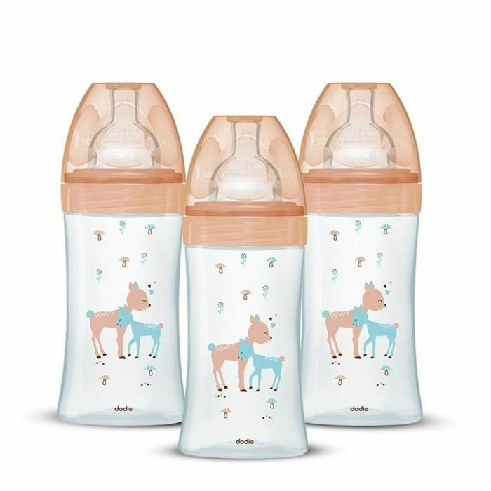 Set of baby's bottles Dodie 3 uds