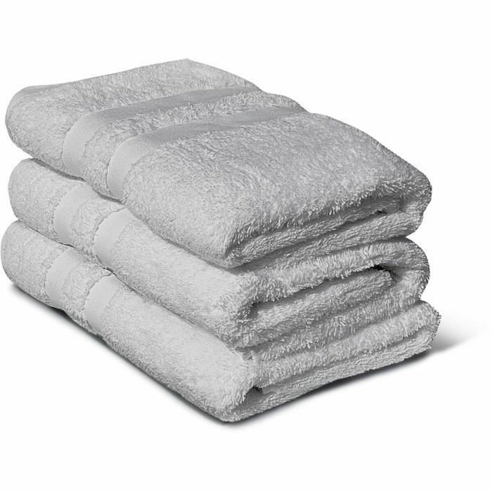 Towel Lovely Home Grey 50 x 100 cm