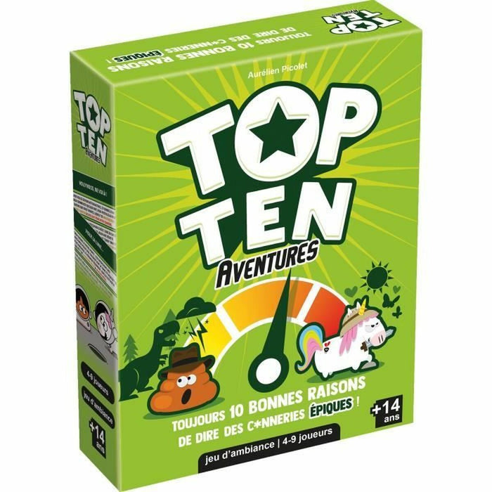 Board game Asmodee Top Ten Adventures