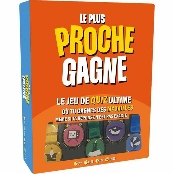 Juego de Mesa Asmodee The Closest Wins: The Ultimate Quiz Game
