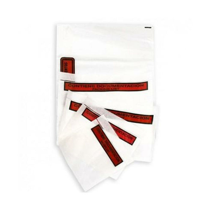 Envelopes Sam White Polyethylene 240 x 185 mm Set 250 Pieces (2 Units)