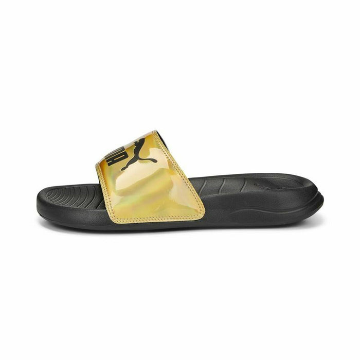 Chanclas para Mujer Puma Popcat 20 Iridiscente Dorado Negro