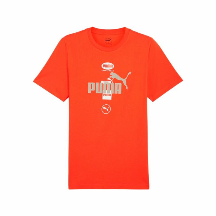 Men’s Short Sleeve T-Shirt Puma Puma Power Graphic