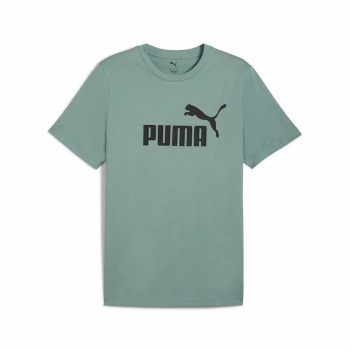 Men’s Short Sleeve T-Shirt Puma Essentials  Green