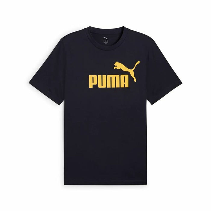 Men’s Short Sleeve T-Shirt Puma Essentials  Navy Blue