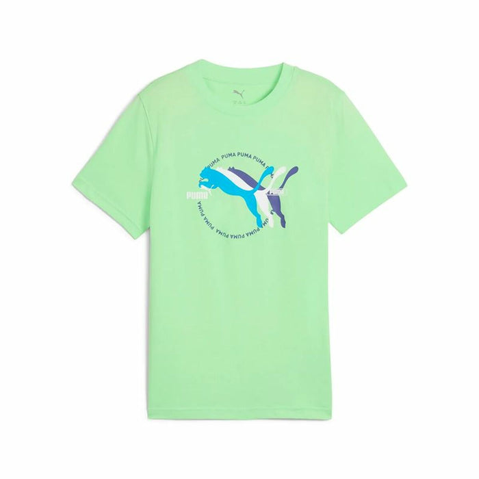 Child's Short Sleeve T-Shirt Puma Graphics Iii B