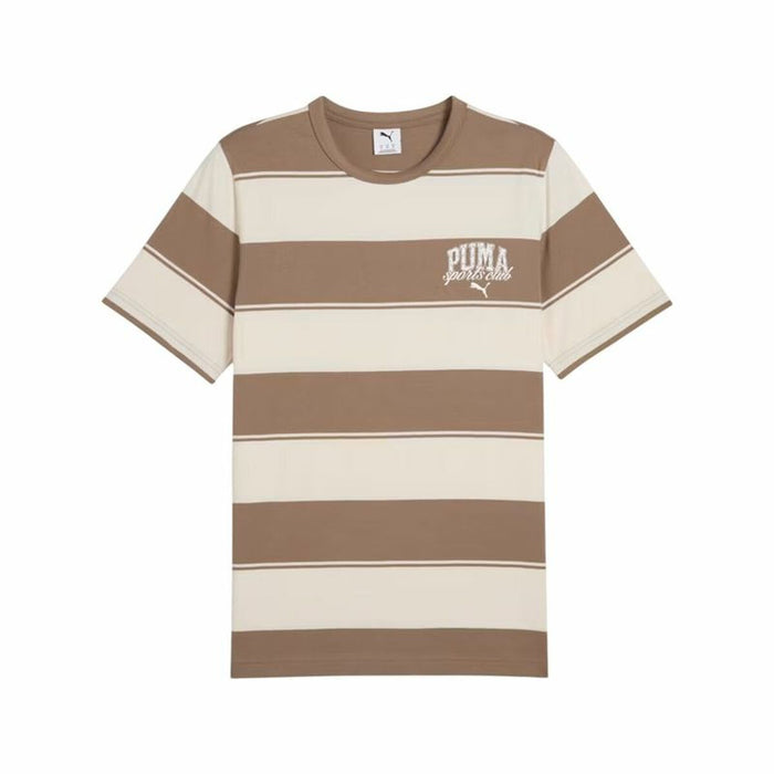 Men’s Short Sleeve T-Shirt Puma Class Striped T
