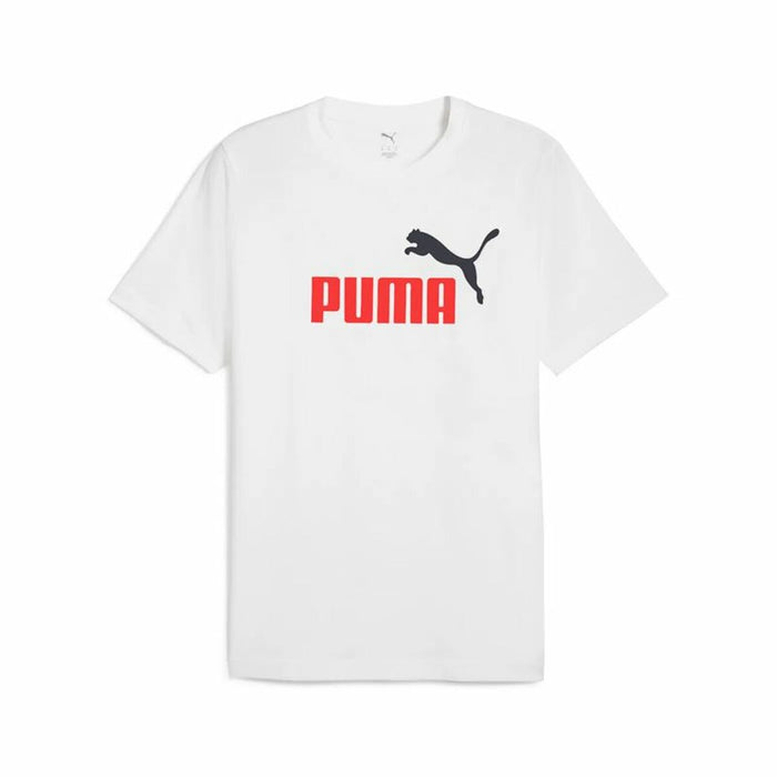 Camiseta de Manga Corta Hombre Puma Blanco