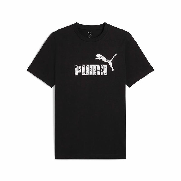 Camiseta de Manga Corta Hombre Puma Graphics Negro
