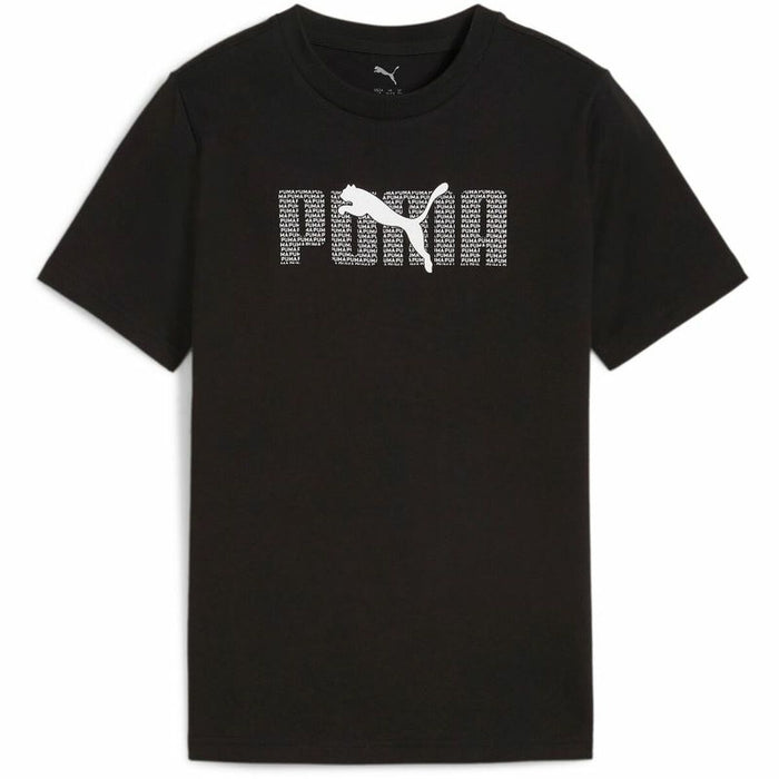 Child's Short Sleeve T-Shirt Puma Essentials Logo Lab Tee B