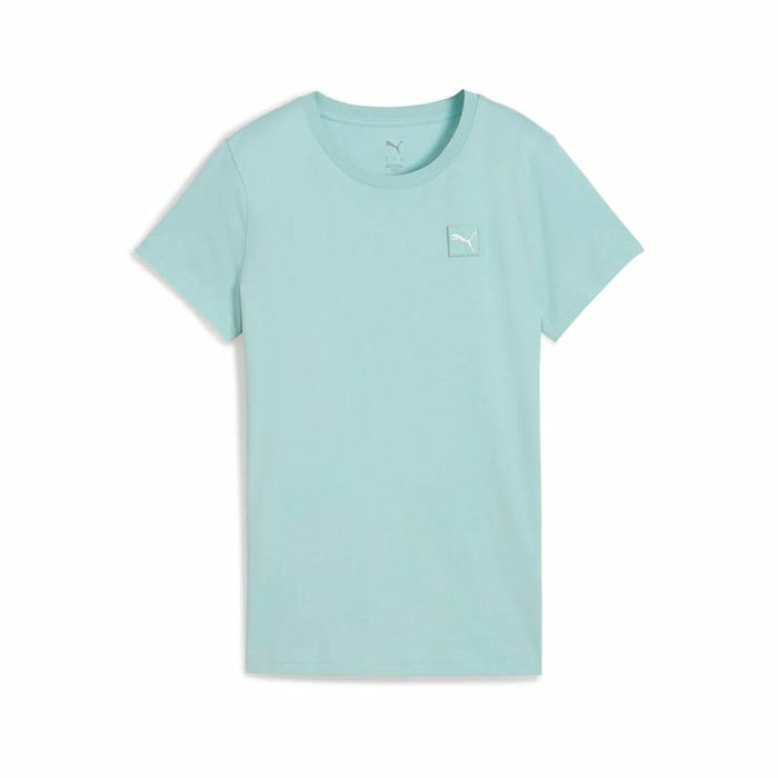 Women’s Short Sleeve T-Shirt Puma Essentials  Blue Sky blue