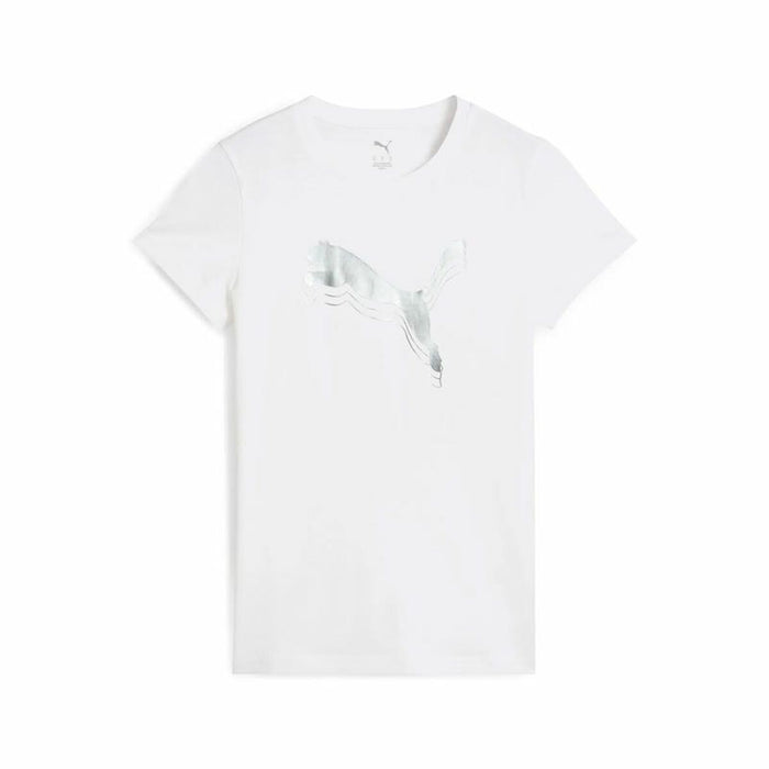Women’s Short Sleeve T-Shirt Puma Essentials White