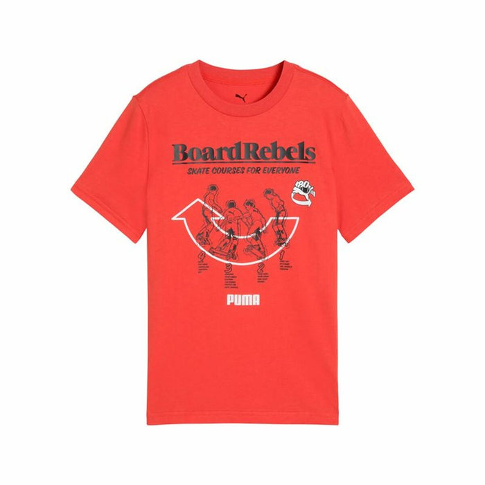 Child's Short Sleeve T-Shirt Puma Mid90S Graphic Tee I
