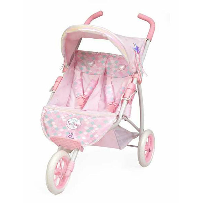 Carrito para Muñecas Decuevas Fantasy Doble 75 x 48 x 70 cm
