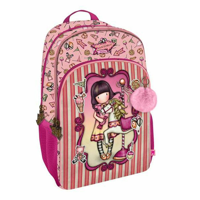 School Bag Gorjuss Carousel 29 x 45 x 17 cm