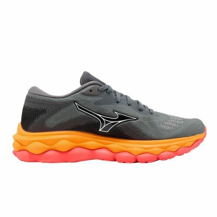 Sports Trainers for Women Mizuno Wave Sky 7 Grey