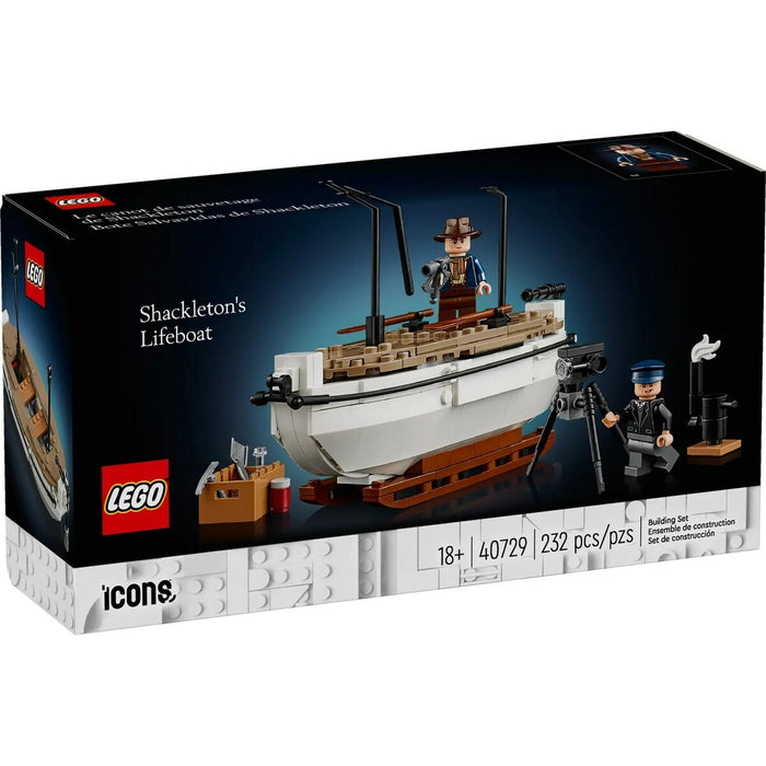 Construction set Lego ICONS 40729 Shackleton's Lifeboat 232 Pieces