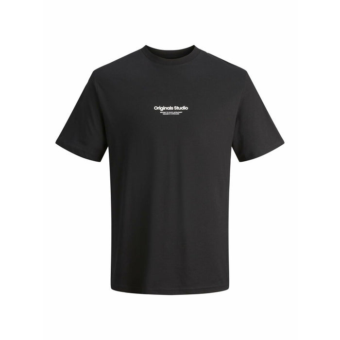Men’s Short Sleeve T-Shirt Jack & Jones JORVESTERBRO TEE SS 12240121 Black