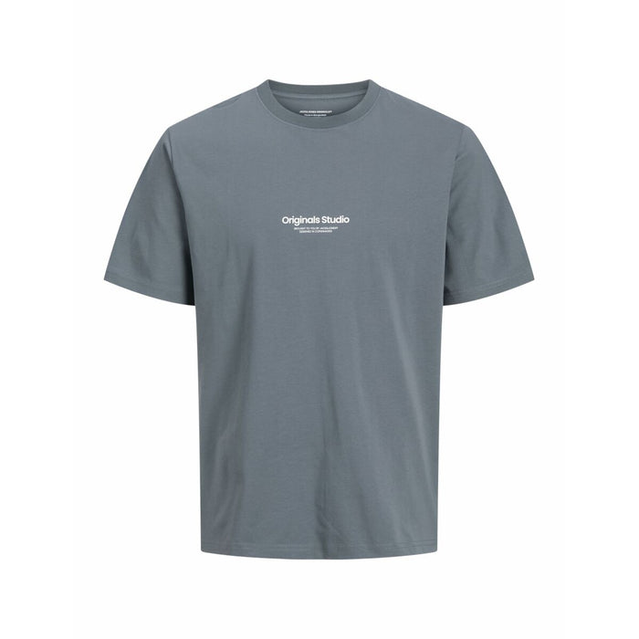 Men’s Short Sleeve T-Shirt Jack & Jones JORVESTERBRO TEE SS 12240121 Grey