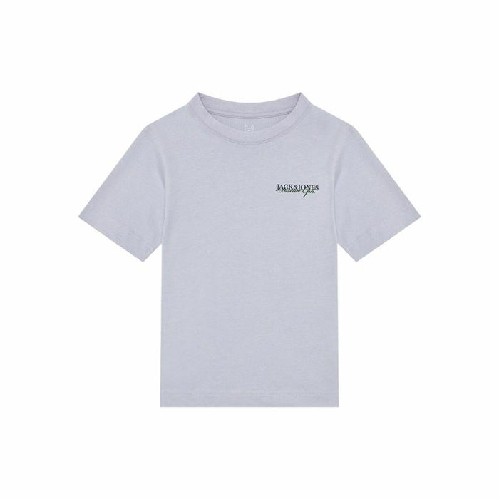 Child's Short Sleeve T-Shirt Jack & Jones Jorboston Photo w Neck Indigo