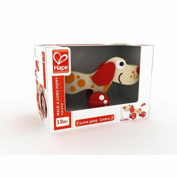 Juguete de arrastre Hape E0347 22 x 16,2 x 9,2 cm Perro