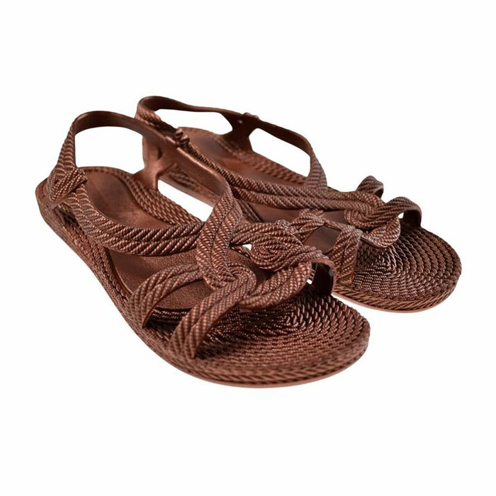 Sandalias de Mujer Brasileras Esmirna Marrón