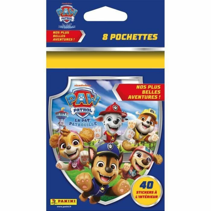 Pack of stickers Panini Paw Patrol : The Best Adventures
