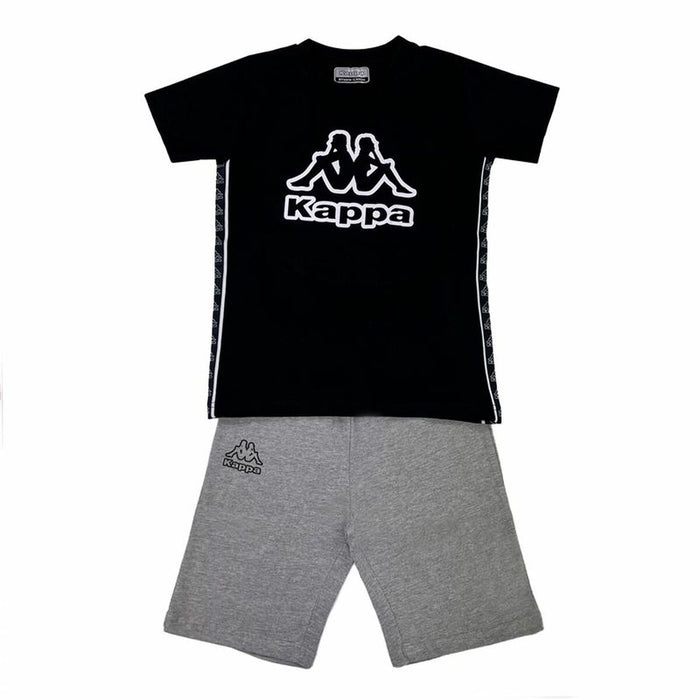 Children's Sports Outfit Kappa 8036K00067 Black 2 Pieces