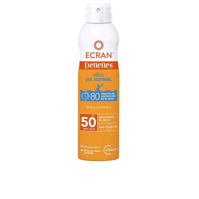 Bruma Solar Protectora Ecran Ecran Denenes Infantil SPF 50+ 250 ml