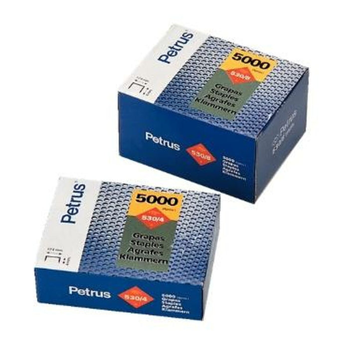 Grapas Petrus 5000 Piezas 530/6 6 mm