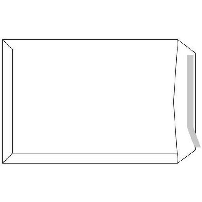 Envelope Sam White Paper 31 x 41 cm 250 Pieces (250 Units)