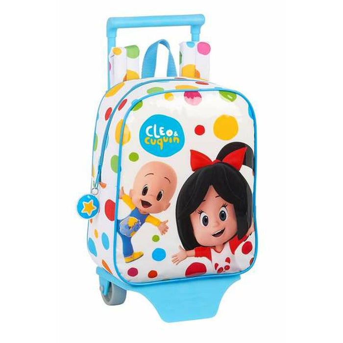 School Rucksack with Wheels Safta