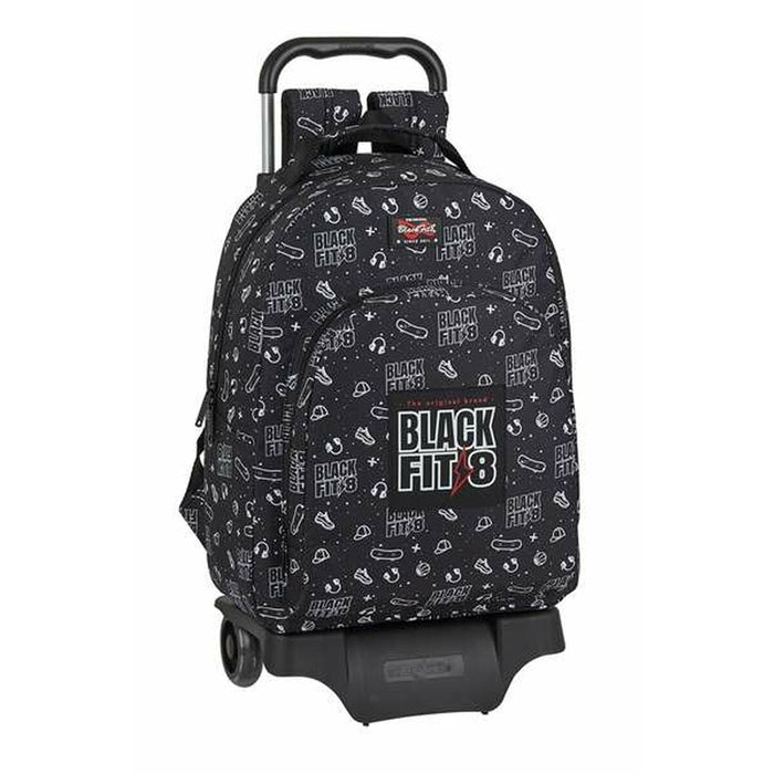 School Rucksack with Wheels BlackFit8 Sport Galaxy