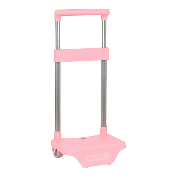 Mochila Escolar Safta Rosa claro 22 x 67,5 x 17 cm