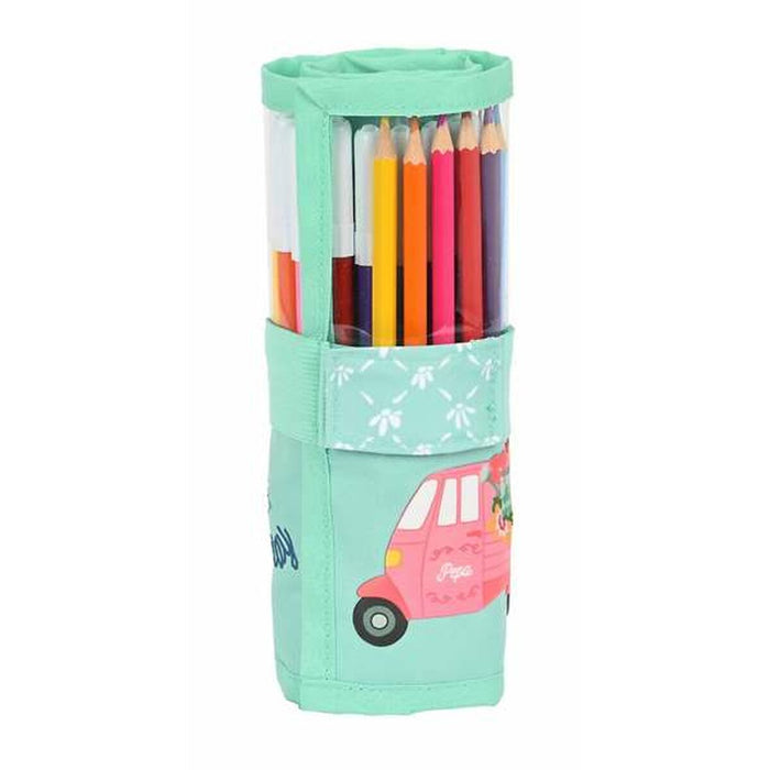 Plumier Glow Lab Pepa Verde 20 x 7 cm Enrollable